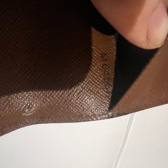 Louis Vuitton Brown and Gold Wallet - Picture 5 of 6